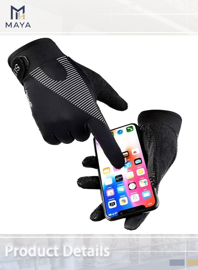 Maya XL Workout Gloves, Full Palm Protection & Extra Grip, Gym Fishing Fencing Gloves for Weight Lifting, Training, Fitness, Exercise (Men & Women) - Image 2